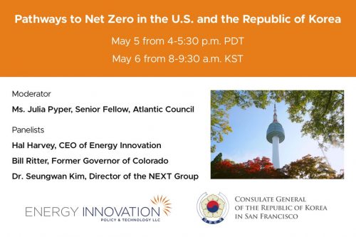 Permalink to Pathways To Net Zero In The U.S. And The Republic Of Korea